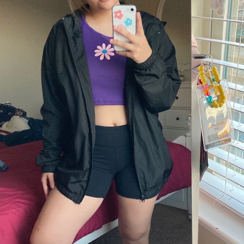 Black wind breaker
